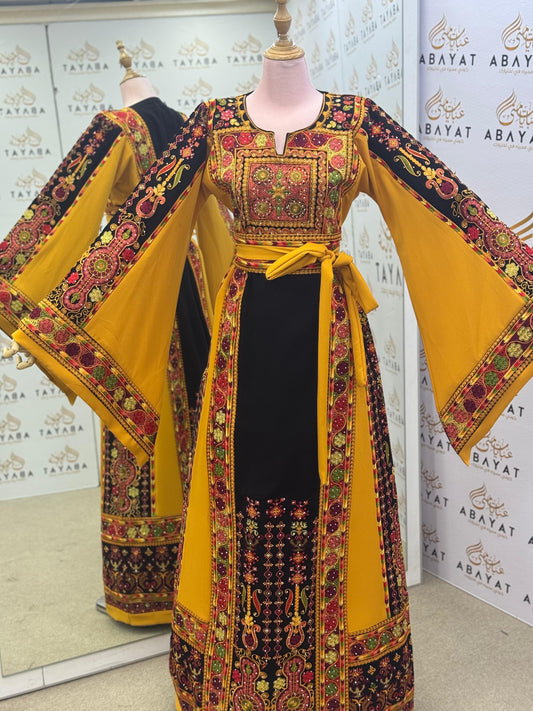 Henna Night Golden Elegance Thobe