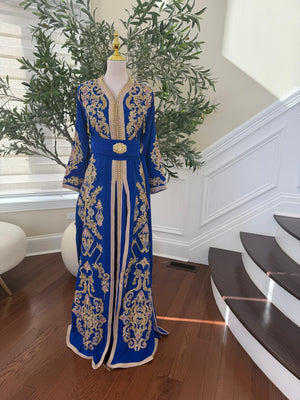 Celestial Blue Royalty Kuftan