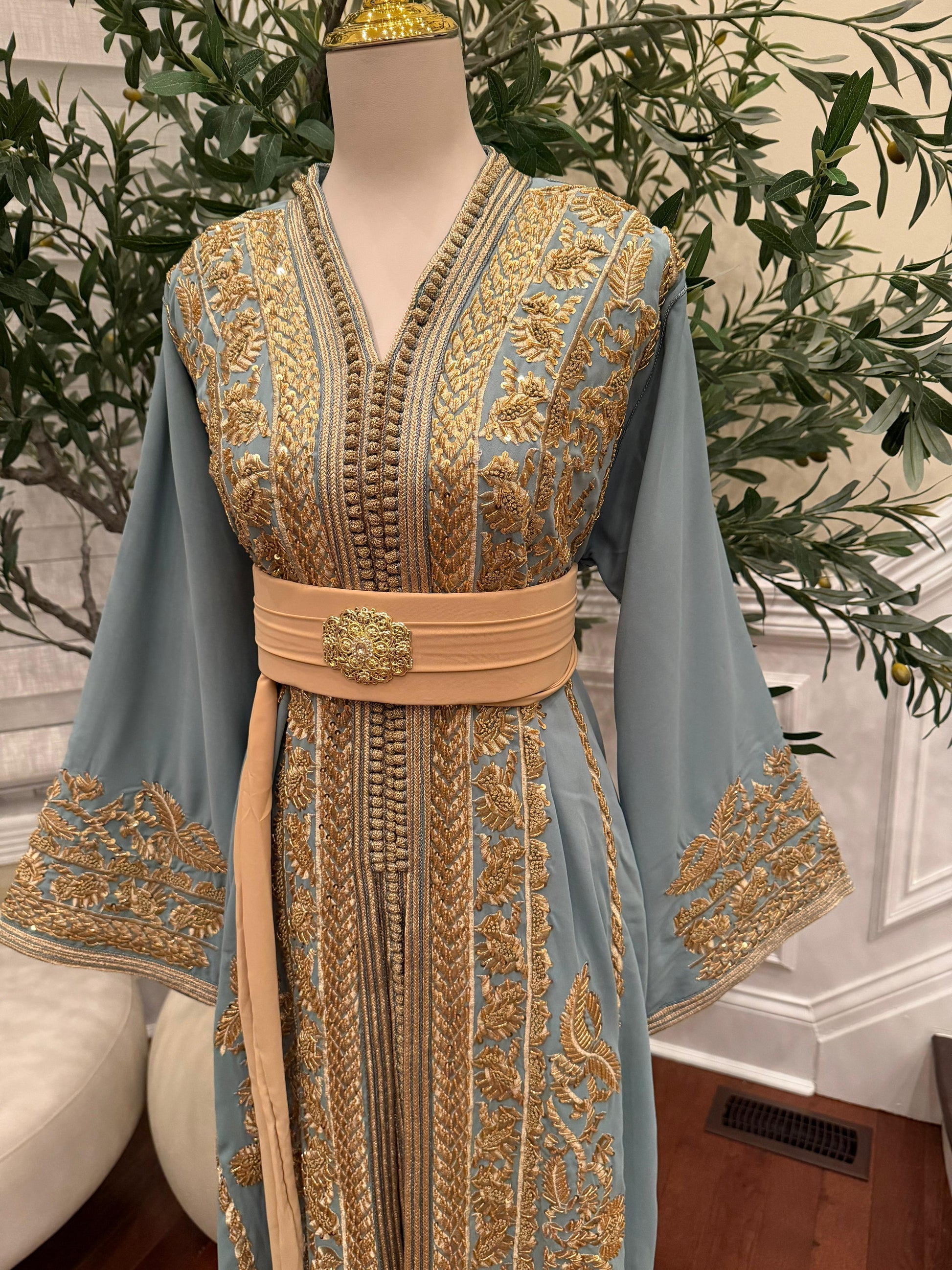 Mint Celestial Essence Kuftan