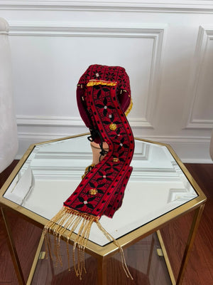 Embroidery Tatreez Red Waka