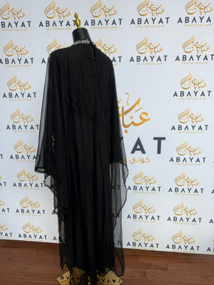 Elegant Black Abaya Dress
