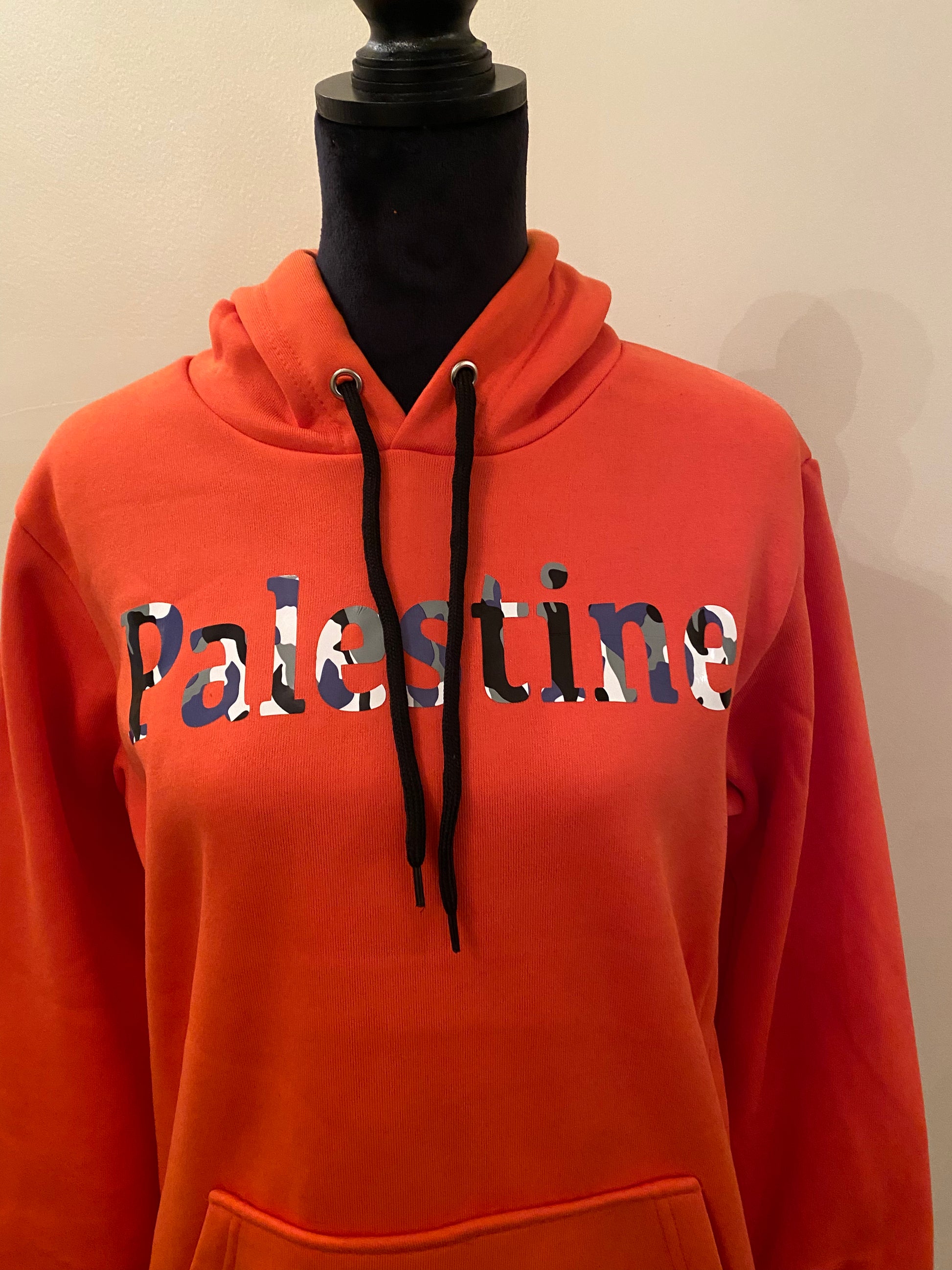 Orange Palestine Hoodie