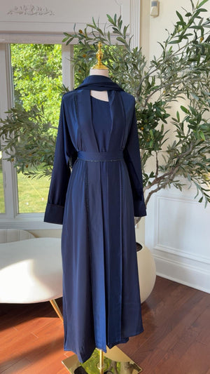 Blue Essence Luxe Abaya