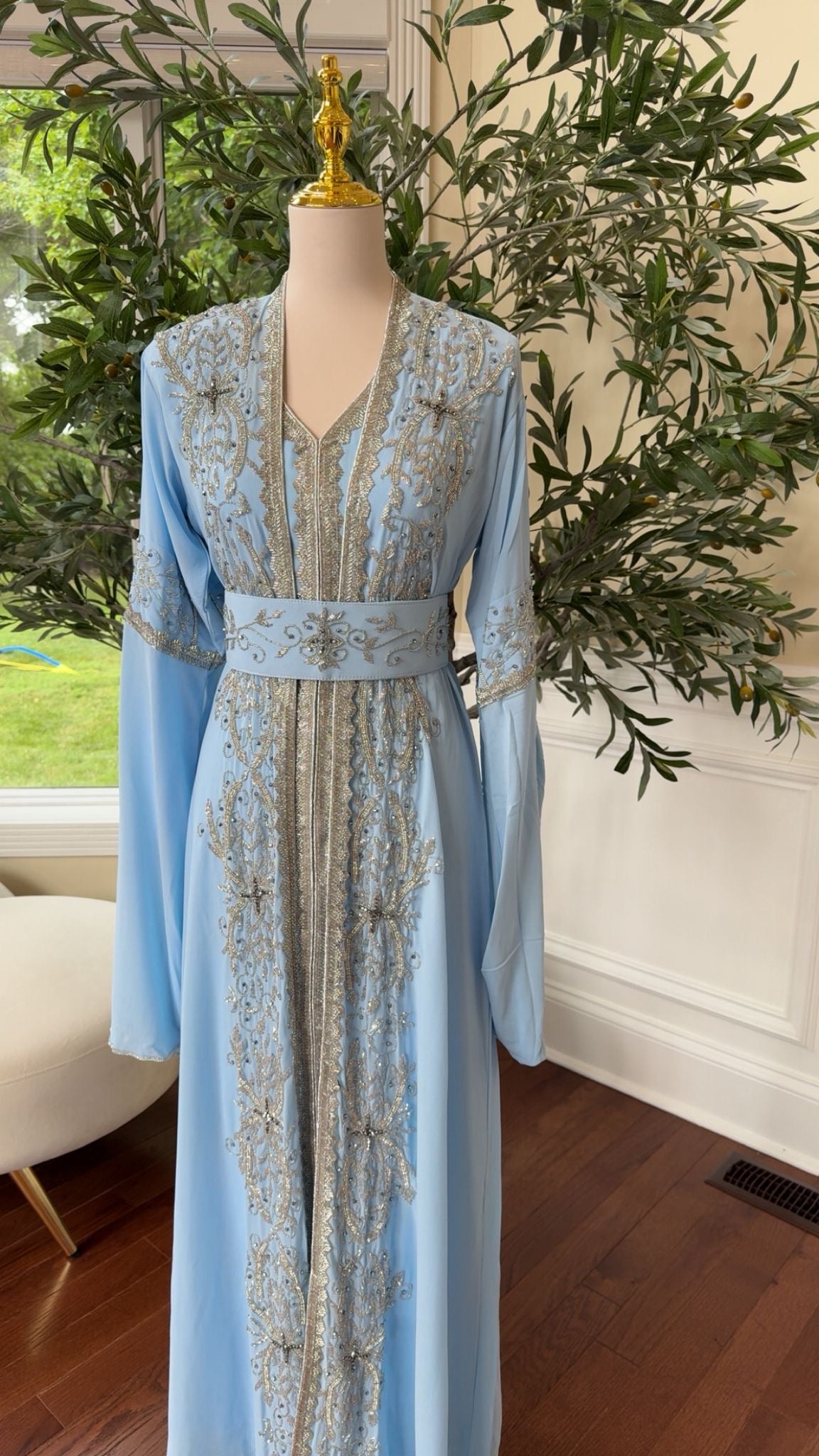 Blue Royale Serenity Luxe Kuftan