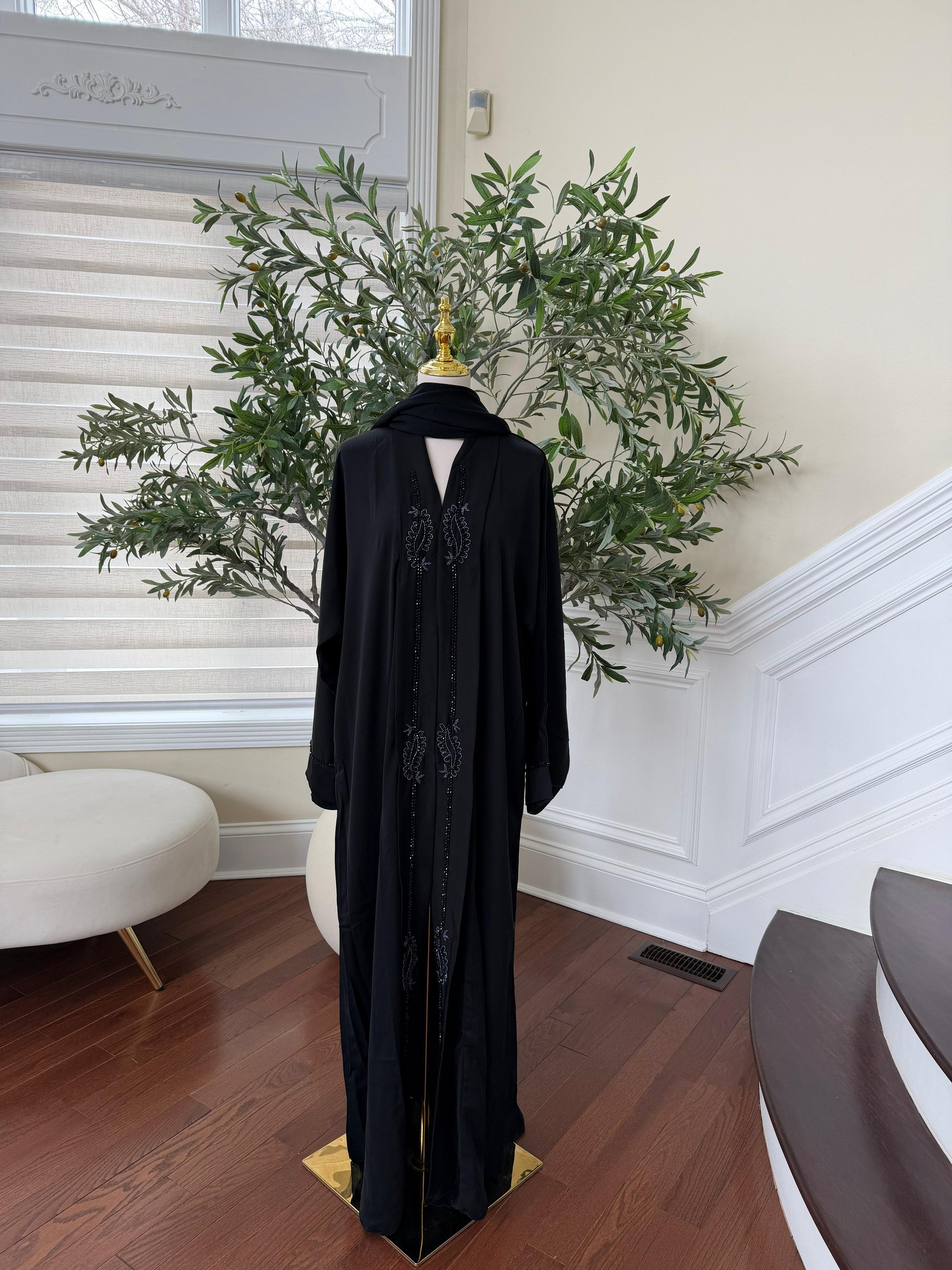 Modern Crescent Abaya