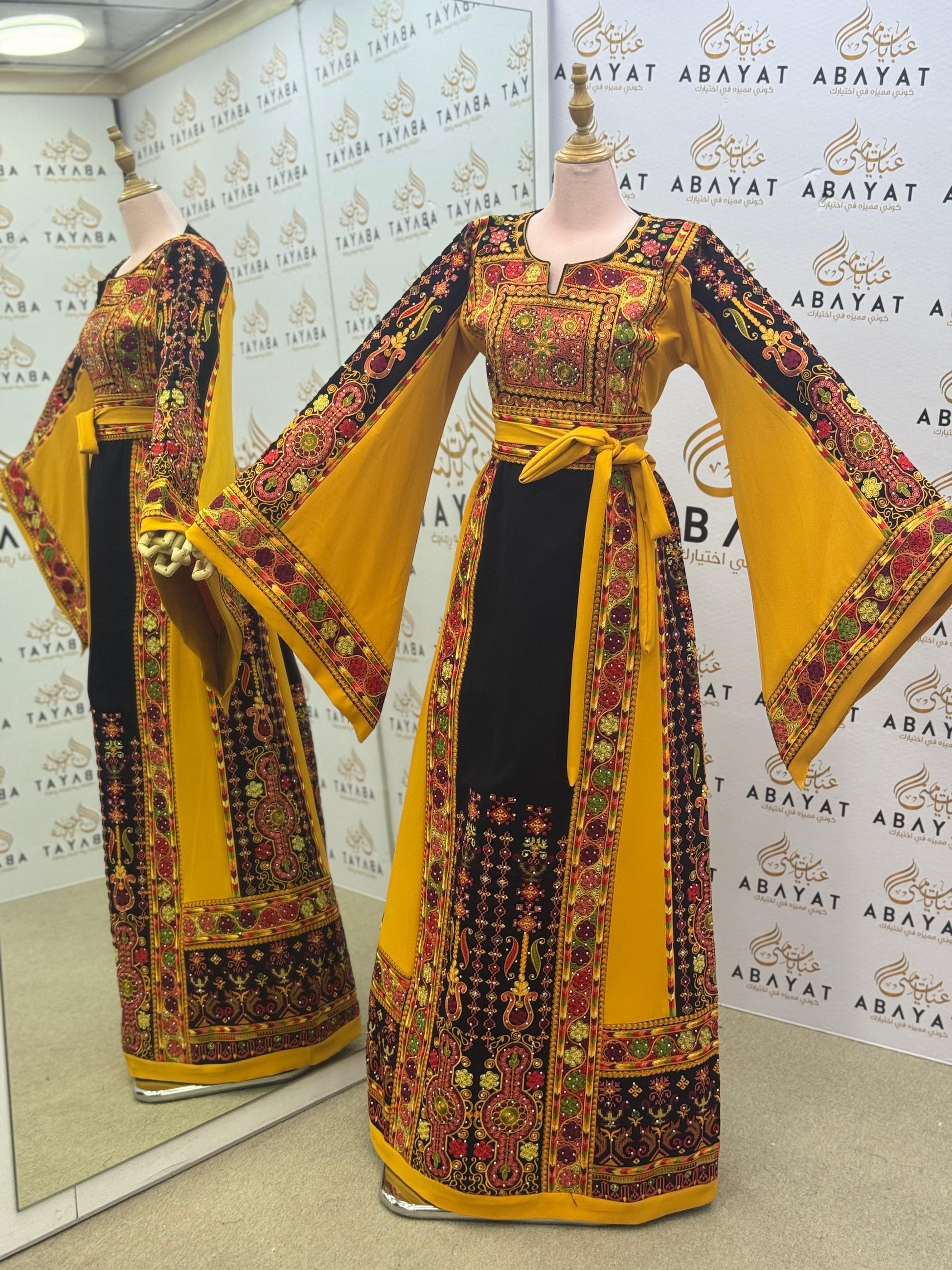 Henna Night Golden Elegance Thobe