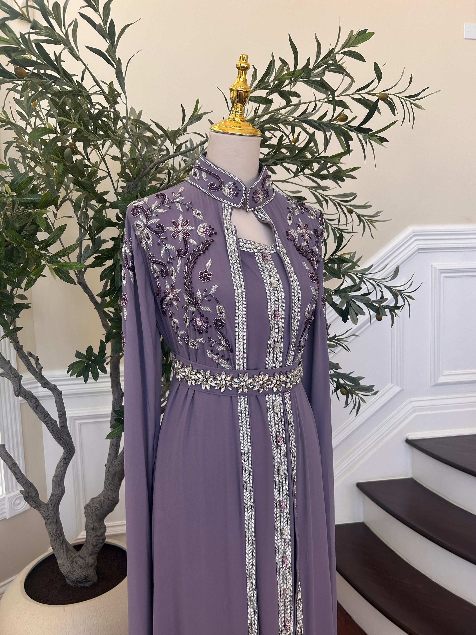 Lavender Rose Legacy Kuftan