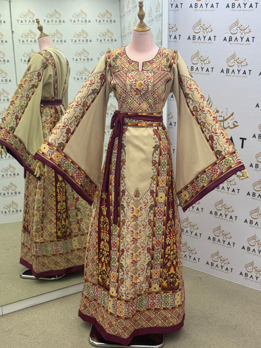 Royal Heritage Cream Palestinian Thobe