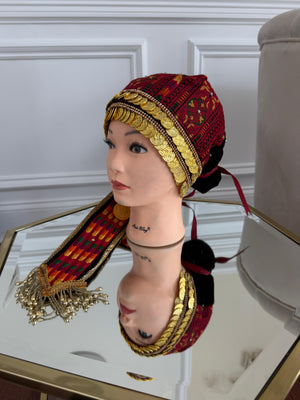 Traditional Tatreez Coin Head Piece