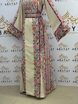 Floral Glamour Tatreez Thobe