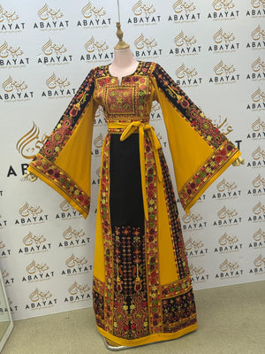 Henna Night Golden Elegance Thobe