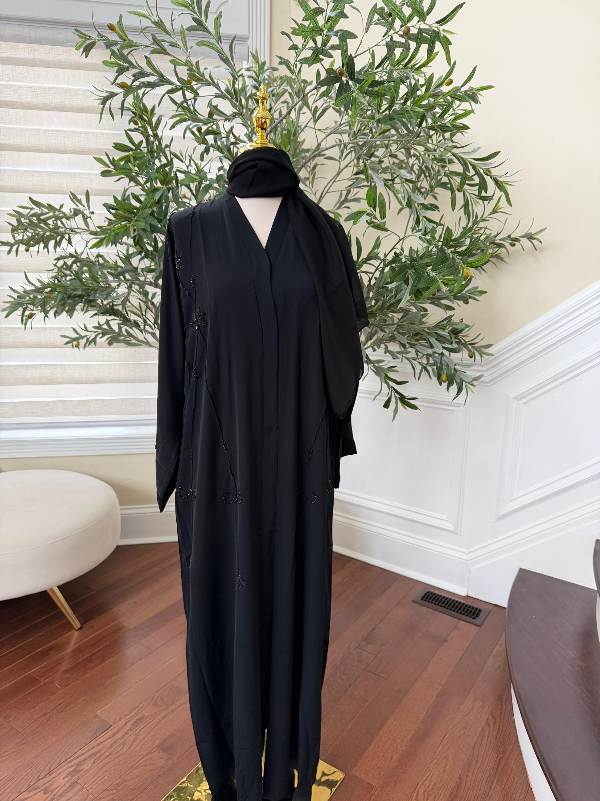 Ramadan Noor Black Abaya