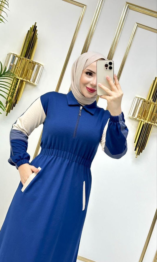 Blue Activewear Abaya