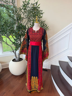 Navy Blue Traditional Thobe
