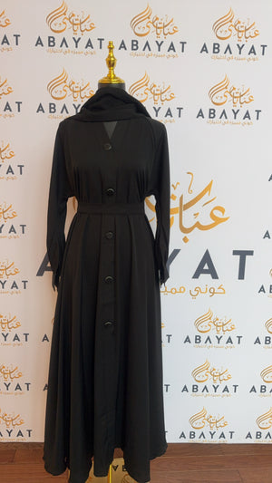 Elegant Black Abaya