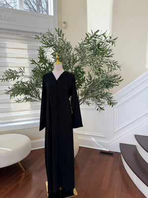 Signature Ramadan Black Abaya