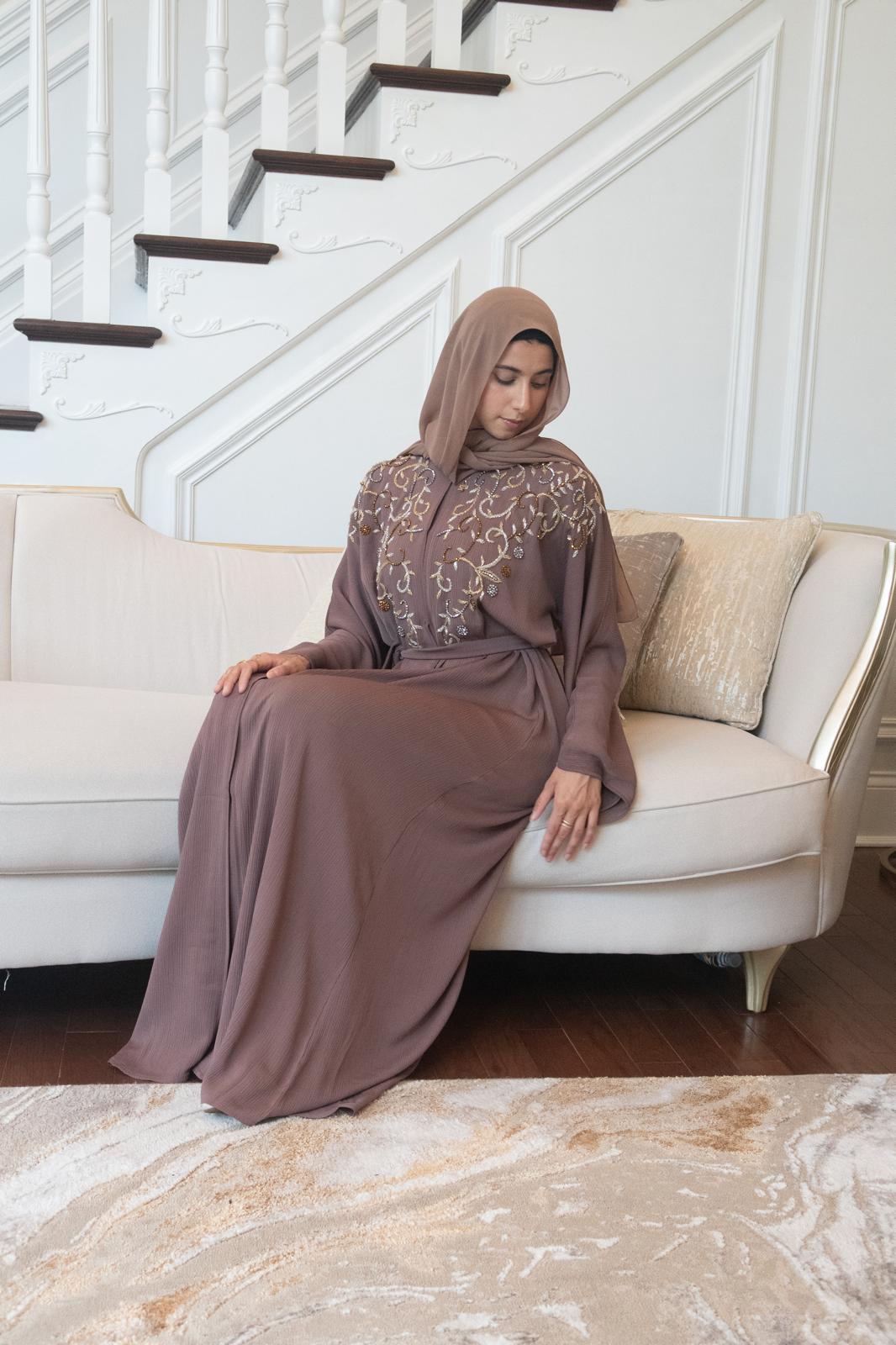 The Elegant Charm Abaya Collection