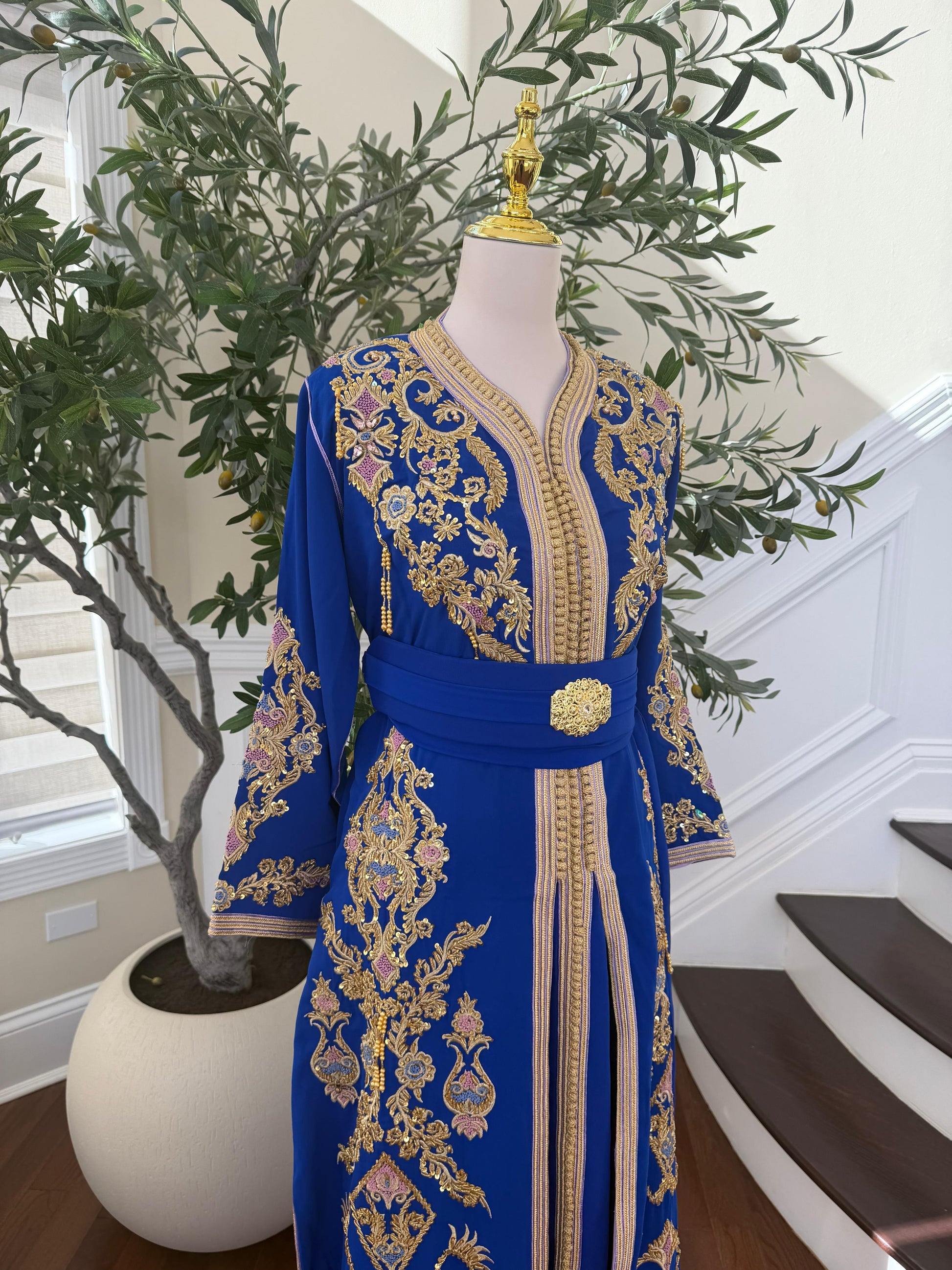 Celestial Blue Royalty Kuftan