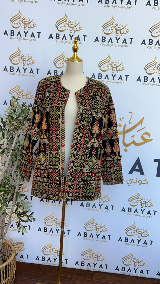 Elegant Styled Tatreez Jacket