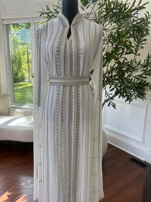 Luxury White Kuftan