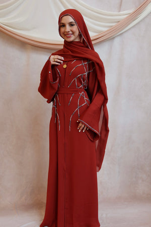 Autumn Blaze Abaya