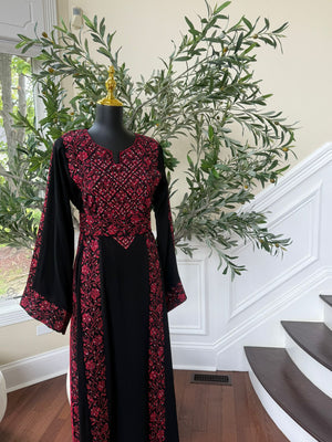Tatreez Red Thobe/ A