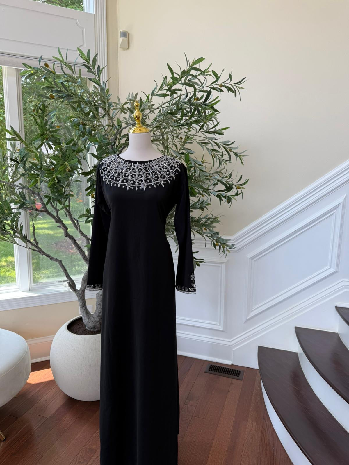 Black Glamour Luxe Kuftan