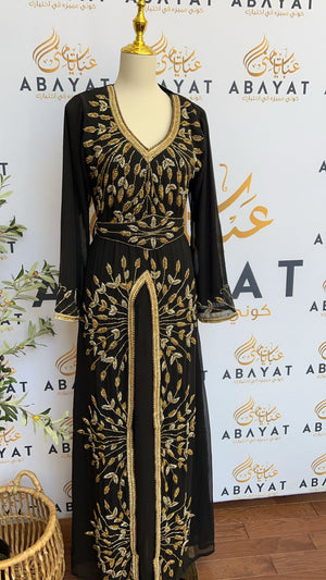 Elegant Black Kuftan