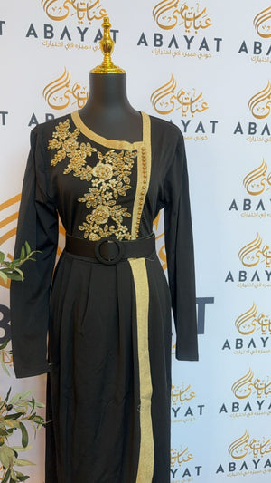 Black Kuftan Dress