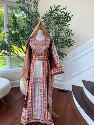 Traditional Elegance Embroidery Thobe