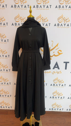 Elegant Black Abaya