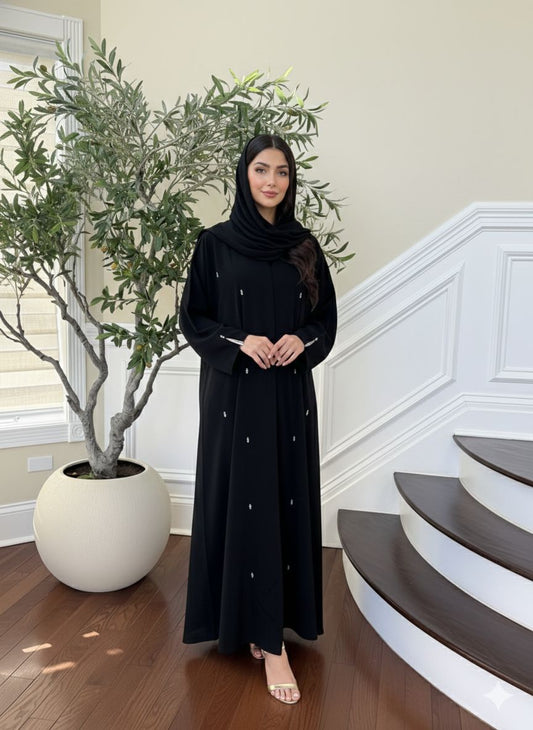 Midnight Crystal Ramadan Abaya
