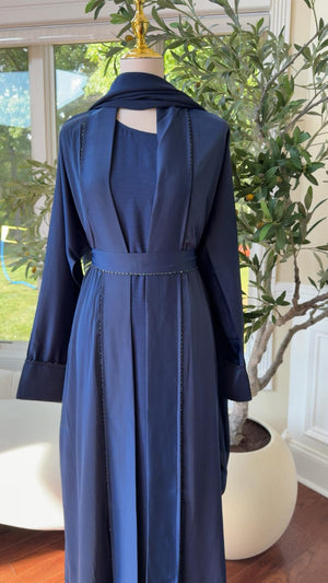 Blue Essence Luxe Abaya