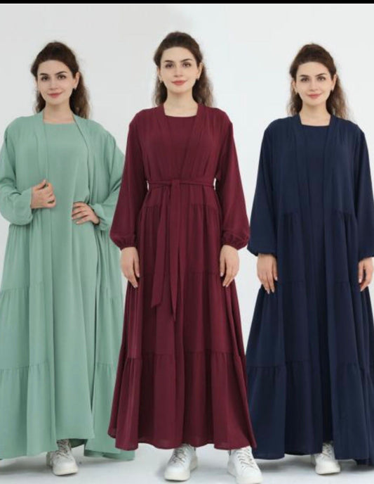 Modesty Elegance Two Piece Dress