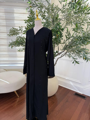Signature Ramadan Black Abaya