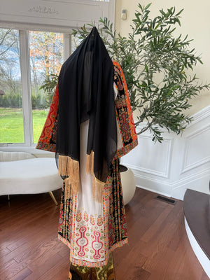 Black Khirka Shal Mandil