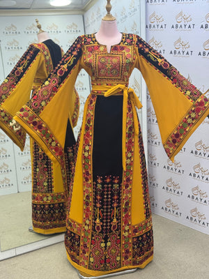 Henna Night Golden Elegance Thobe