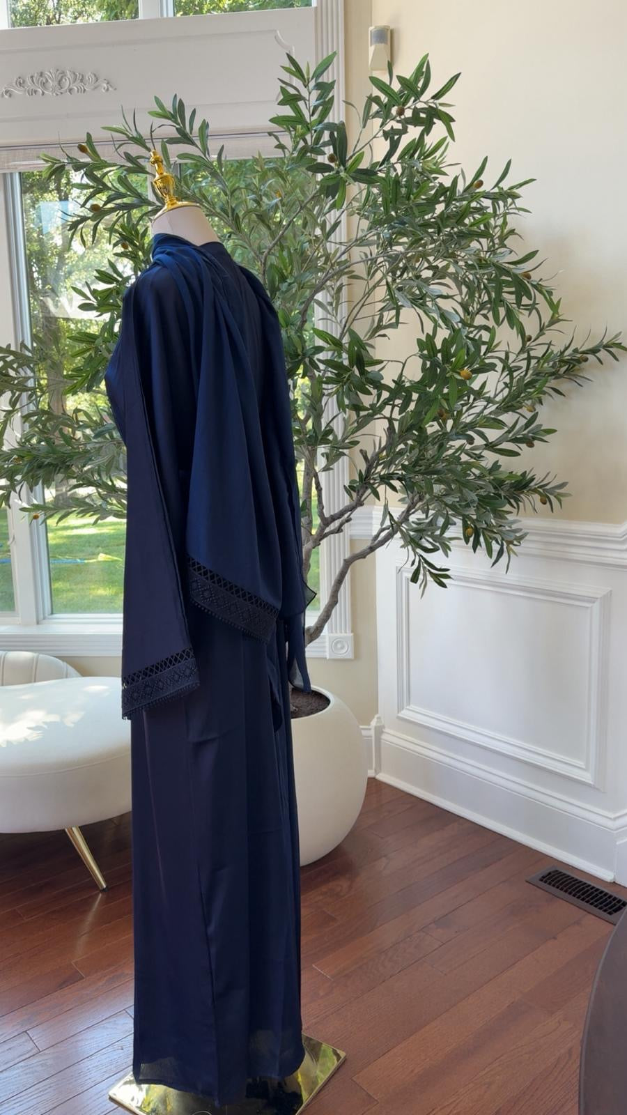 Blue Serenity Twilight Abaya