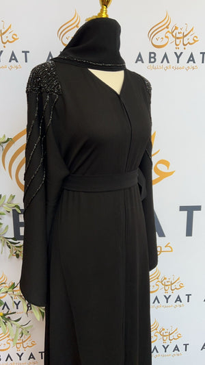 Black Midnight Abaya