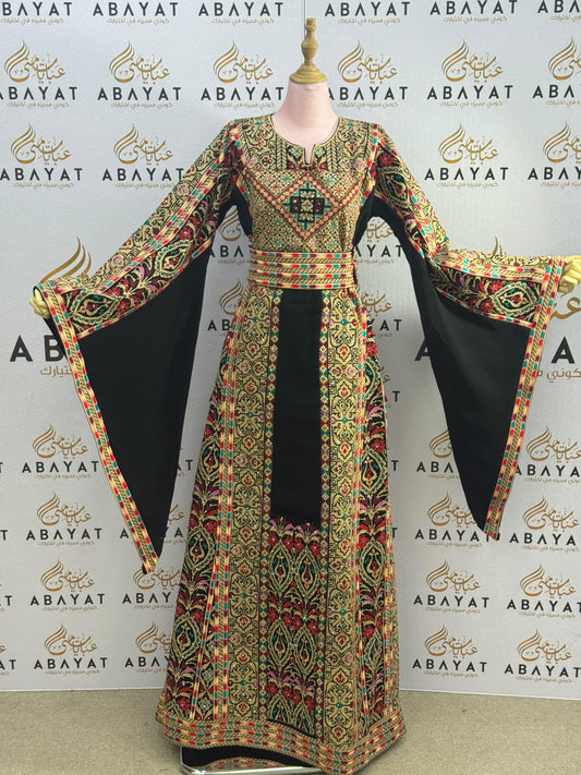 Golden Embroidery Royal Essence Thobe