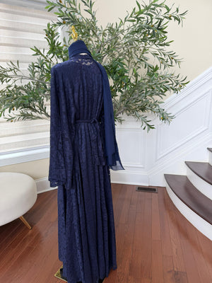 Blue Celestial Two Peice Abaya