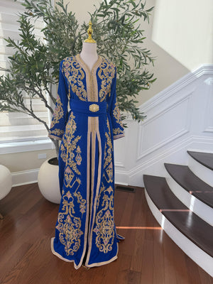 Celestial Blue Royalty Kuftan