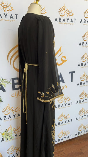 Elegant Black Kuftan