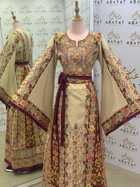 Royal Heritage Cream Palestinian Thobe