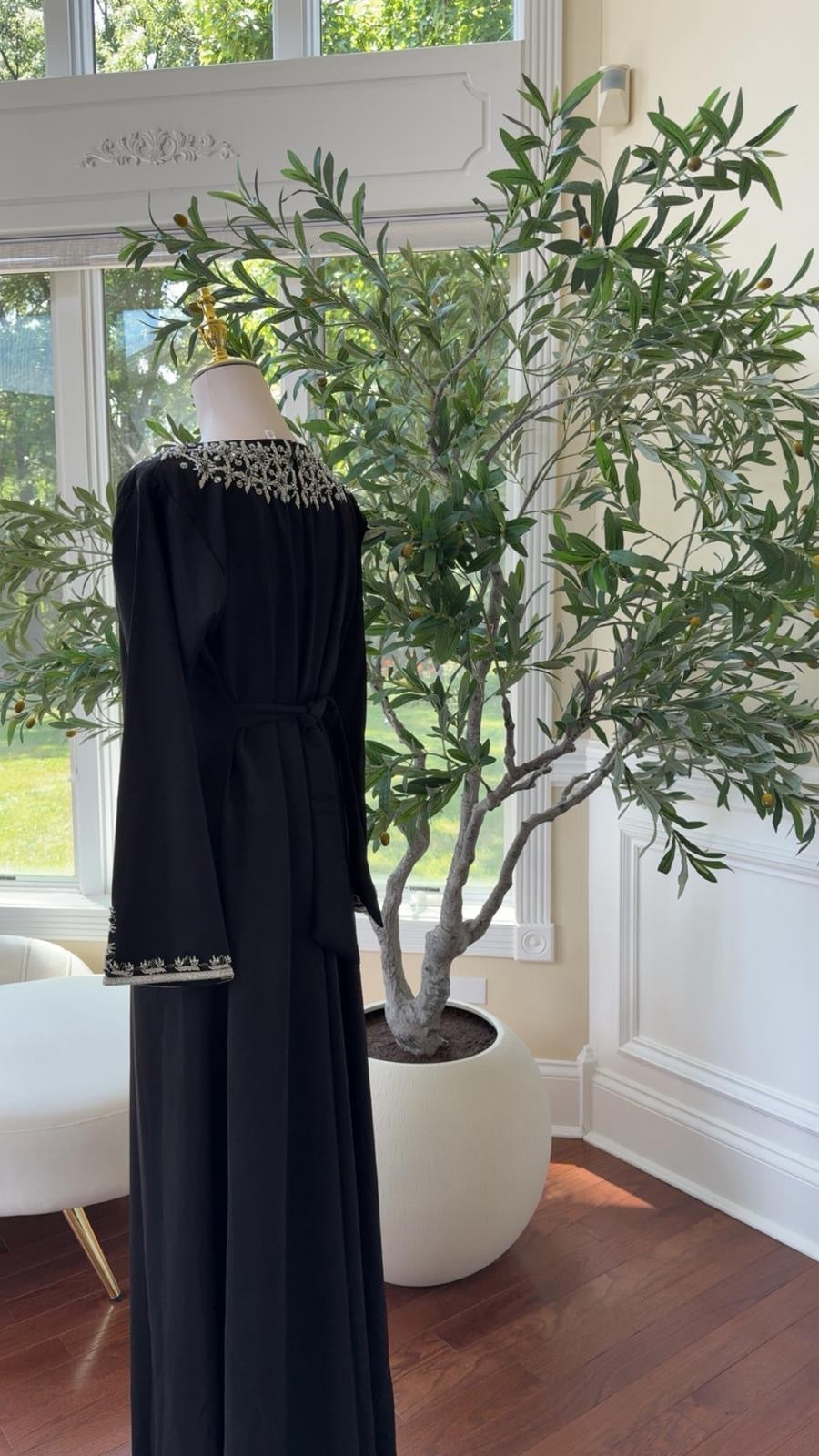 Black Glamour Luxe Kuftan