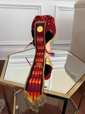 Traditional Tatreez Coin Head Piece