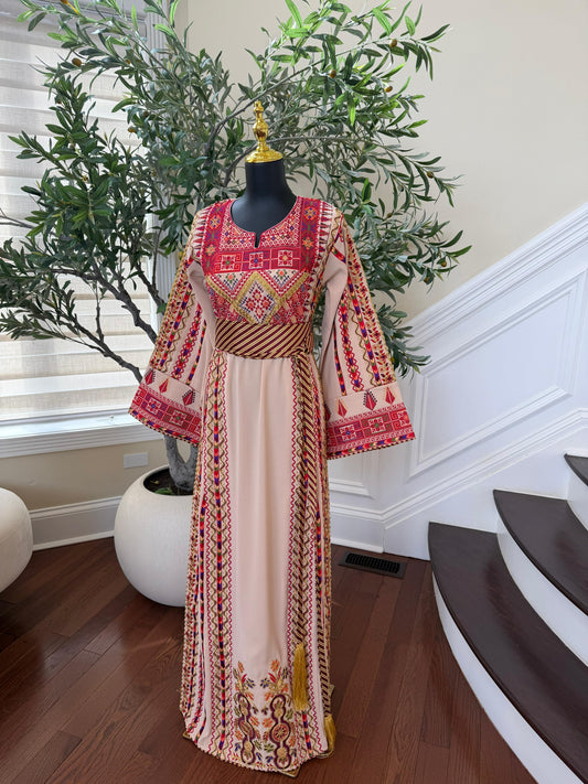 Traditional Touch: Embroidery Heritage Tatreez Thobe
