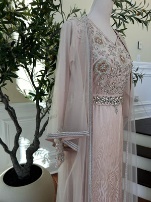 Majestic Blush Pearl Kaftan