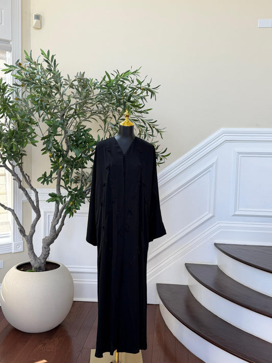Qamar Nights Pearl Abaya