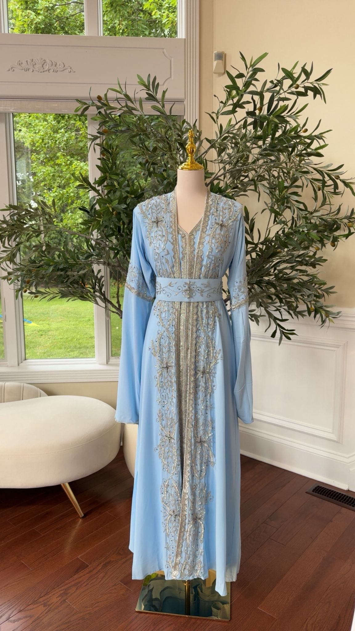 Blue Royale Serenity Luxe Kuftan